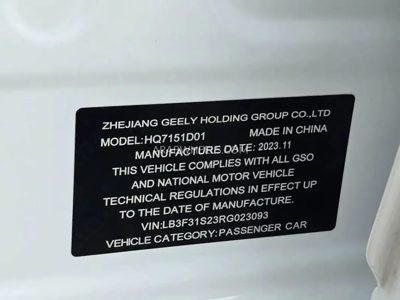 2024 Geely Emgrand GS