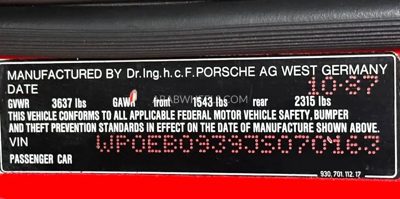 1988 Porsche 911