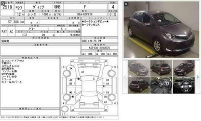 2015 Toyota Vitz F Intelligent Package 1.0