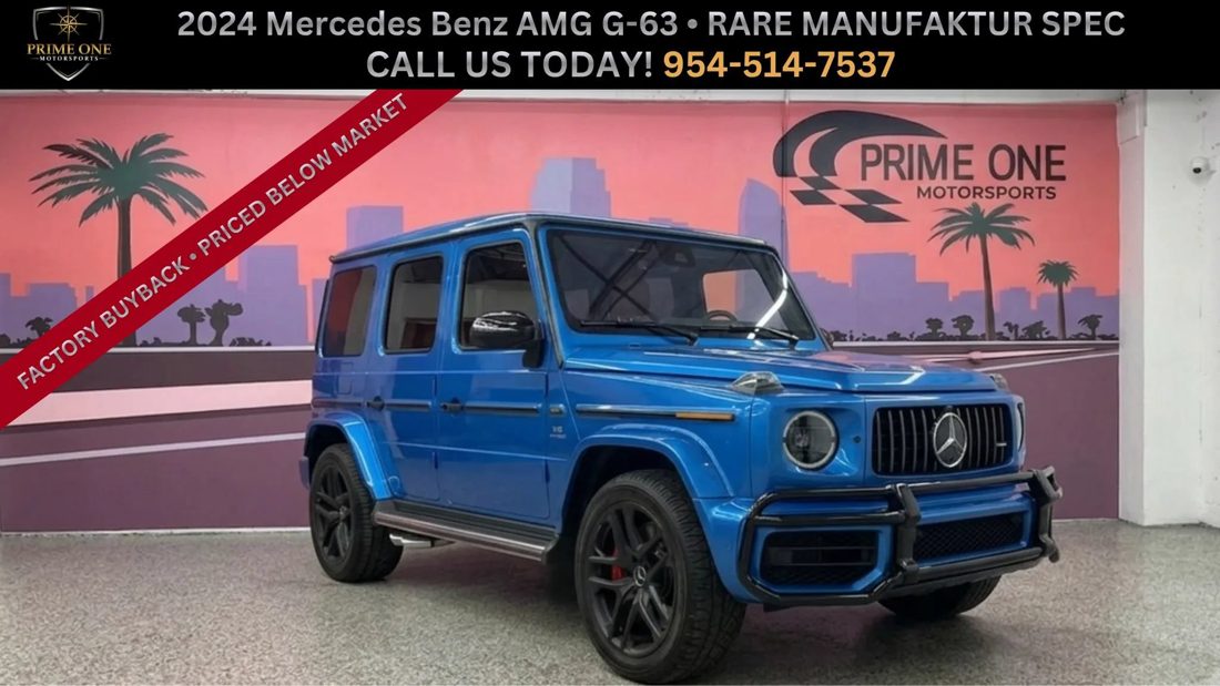 2024 Mercedes-Benz G-Class AMGG634MATICSUV