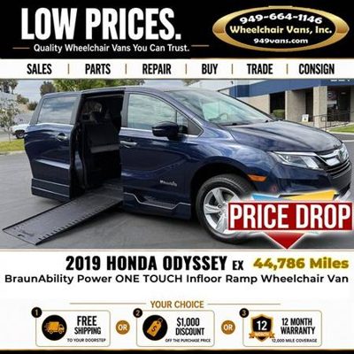 2019 Honda Odyssey EXBRAUNABILITYPOWER