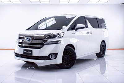 2017 Toyota Vellfire 2.5HYBRIDEFOUR4WD
