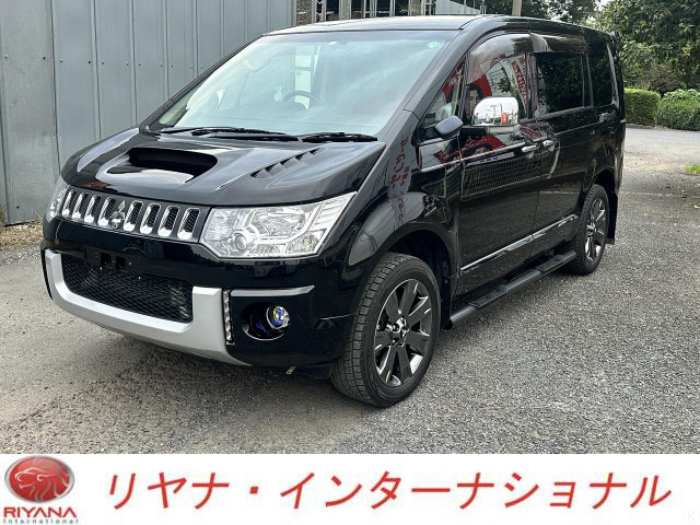 2018 Mitsubishi Delica D:5 2.2シャモニー4WD社外カーボンボンネットサイドステップ