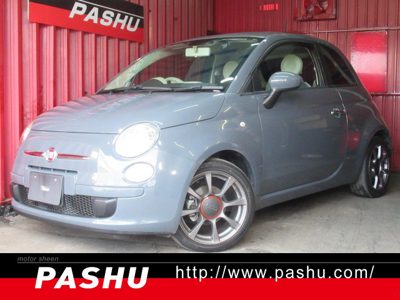 2015 Fiat 500 1.2ポップHDDナビ地デジTVブガンメタ16AW
