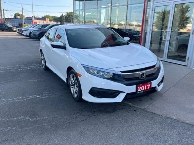 2017 Honda Civic LXCVTSEDANWITHHONDASENSING