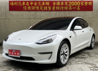 2022 Tesla Model 3 TESLA(特斯拉)MODEL3LONGRANGE全景FSDACC