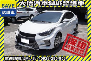 2017 Hyundai Elantra 頂級旗艦版僅跑5萬全車JGTC套件