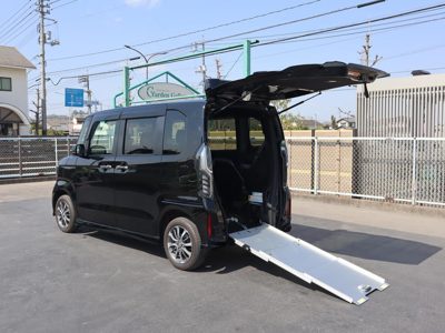 2021 Honda ＢＯＸカスタムLスロープ4WD定期点検整備福祉装置整備付き