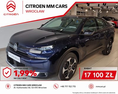 2026 Citroen C4 X NOWYC4XPLUSHYBRID145KMAUTOMATYCZNA